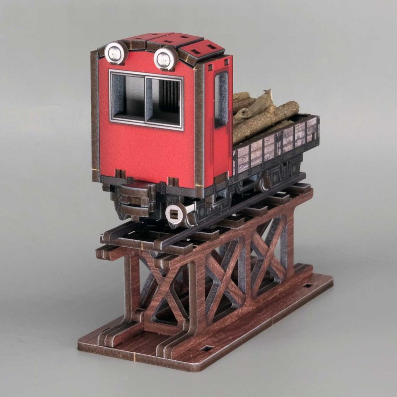 Fuumas 立体可动木质拼图－SC-008B2 高守车 - 木工/竹艺/纸艺 - 木头 