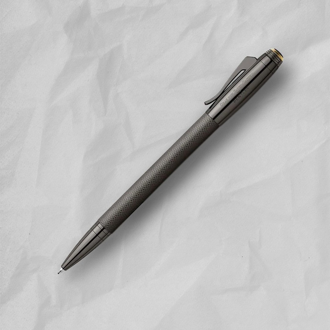 【Graf von Faber-Castell】宾利联名系列百年纪念原子笔 VIP刻字 - 圆珠笔/中性笔 - 其他金属 黑色