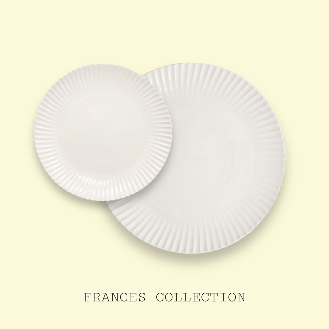 Frances 贝壳盘 - 盘子/餐盘/盘架 - 瓷 