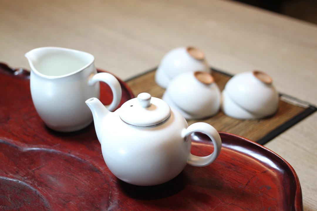 【母亲节礼盒】祥亿窑 负离子 圆满茶具组 一茶壶一海六杯 - 茶具/茶杯 - 陶 