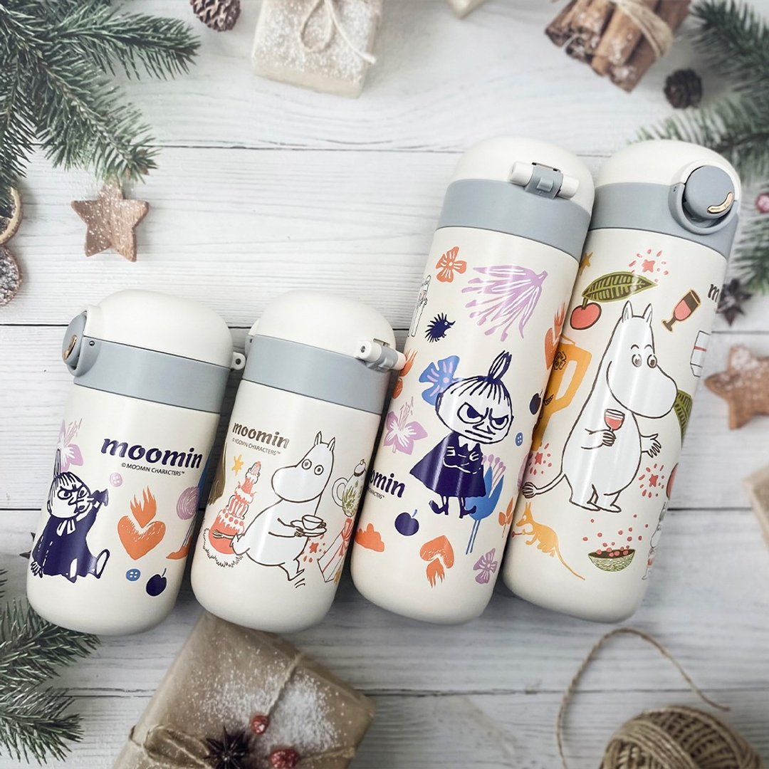 【MOOMIN】轻量随身保温杯 - 保温瓶/保温杯 - 其他金属 
