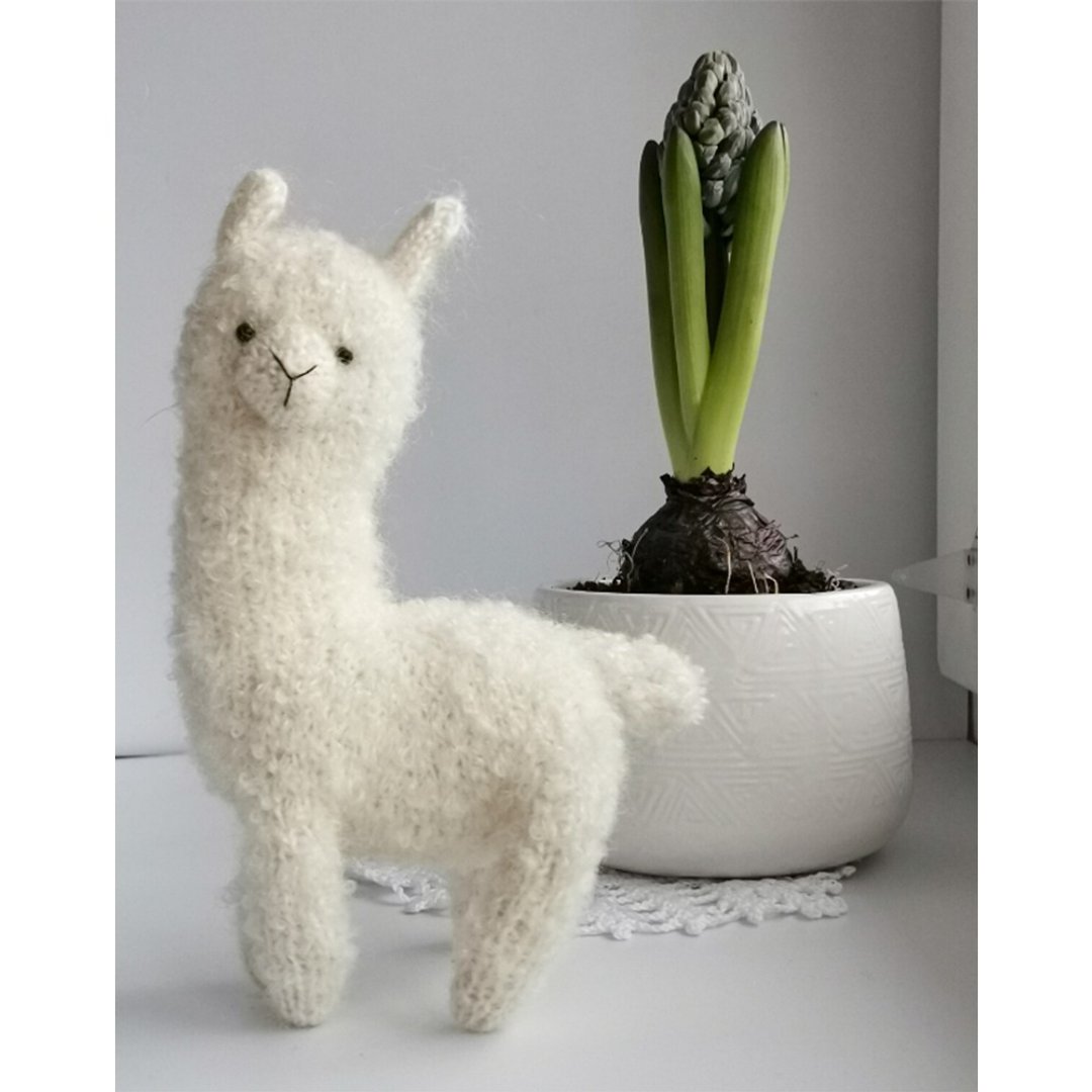 Pattern Cute and soft alpaca knitting. English and Russian PDF. - 手工艺教程/工具书 - 其他材质 