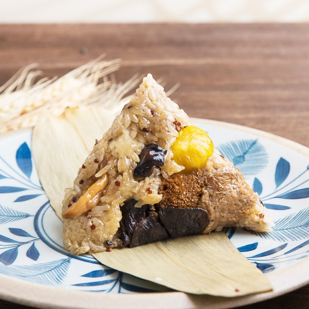 【喜憨儿。端午礼盒】红藜蔬食粽5入 - 五谷杂粮/米 - 新鲜食材 