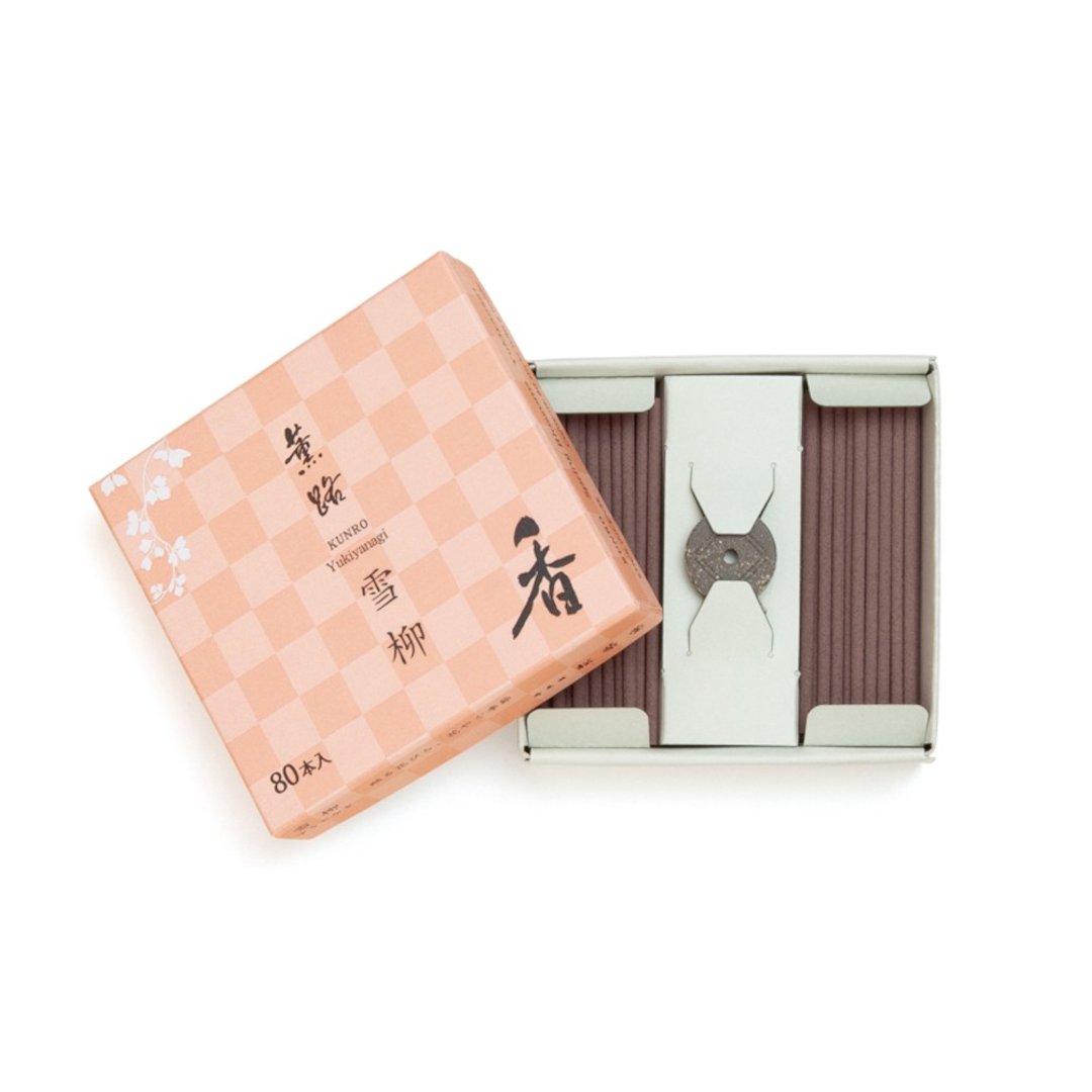 日本【松荣堂】KUNRO Yukiyanagi 薰路系列之【雪柳】线香 - 香薰/精油/线香 - 浓缩/萃取物 