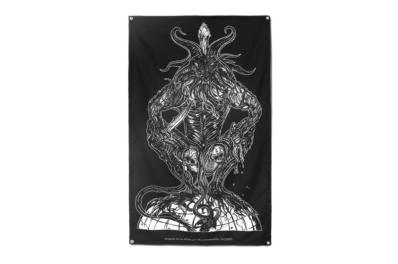VANDAL Warhead创作挂旗 - 海报/装饰画/版画 - 聚酯纤维 黑色