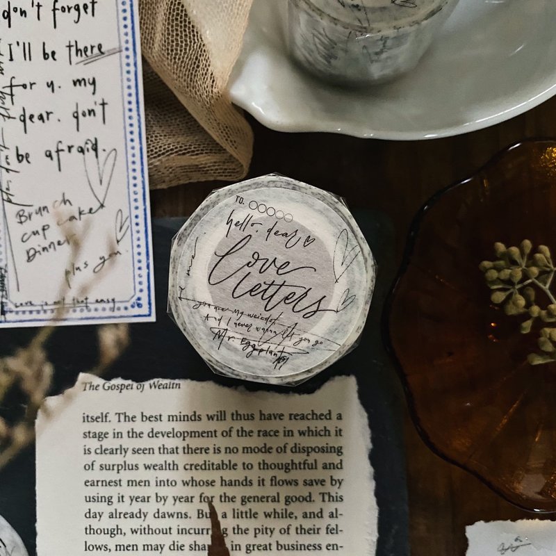 纸胶带 - 写情书 - 纸胶带 - 纸 