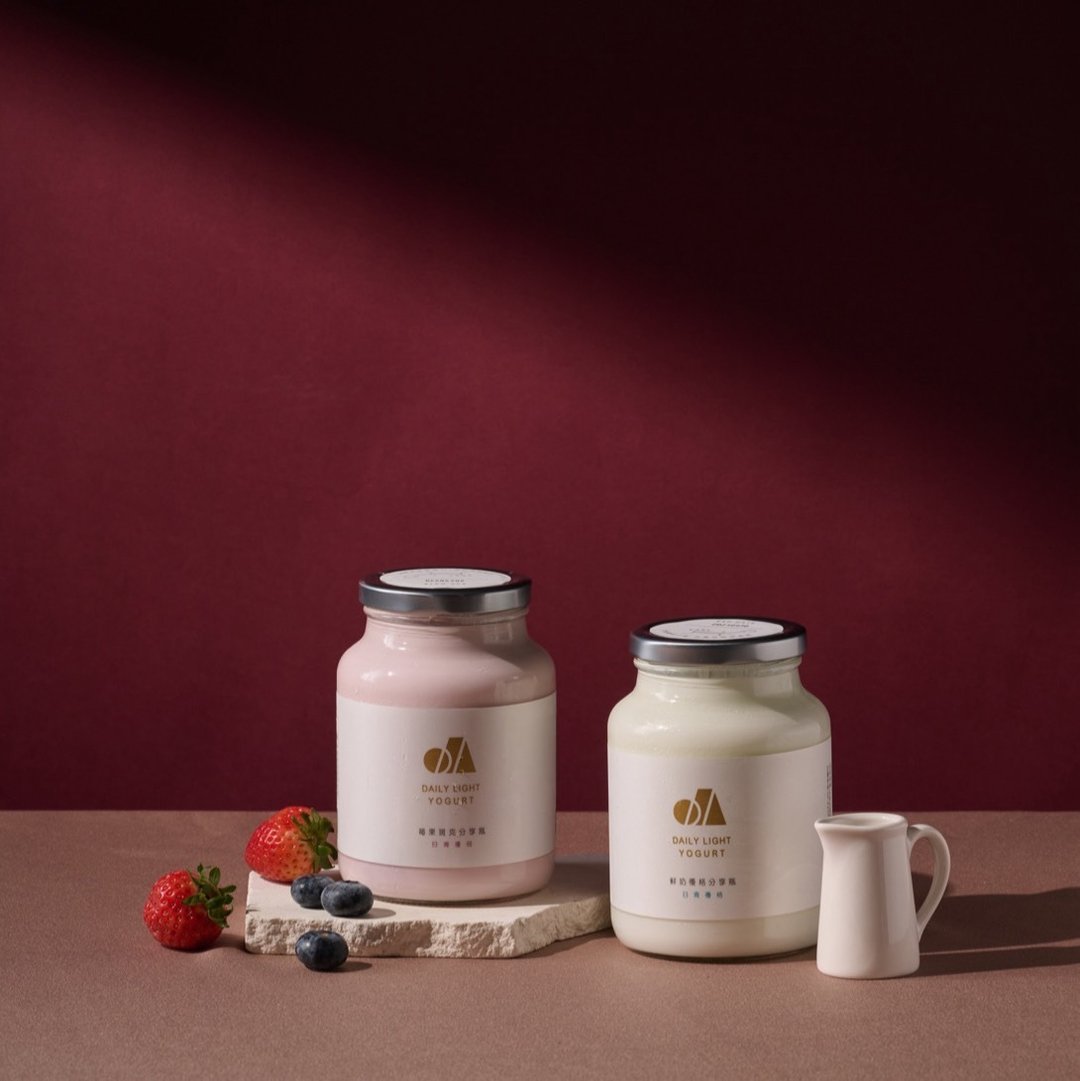 【鲜奶优格】600g 两入 / 原味 x 莓果口味 / 100%鲜乳制作 - 酸奶/优酪乳 - 新鲜食材 