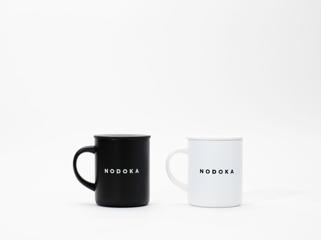 THE NODOKA x THERMOS 保温马克杯 - 咖啡杯/马克杯 - 不锈钢 白色