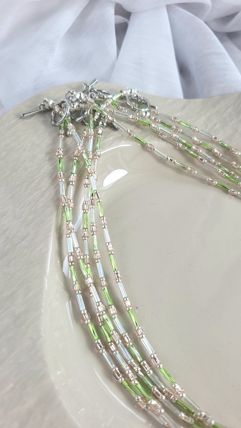 ʜᴏᴛ 项链【 初芽 】_ AnLawa - 项链 - 其他材质 绿色