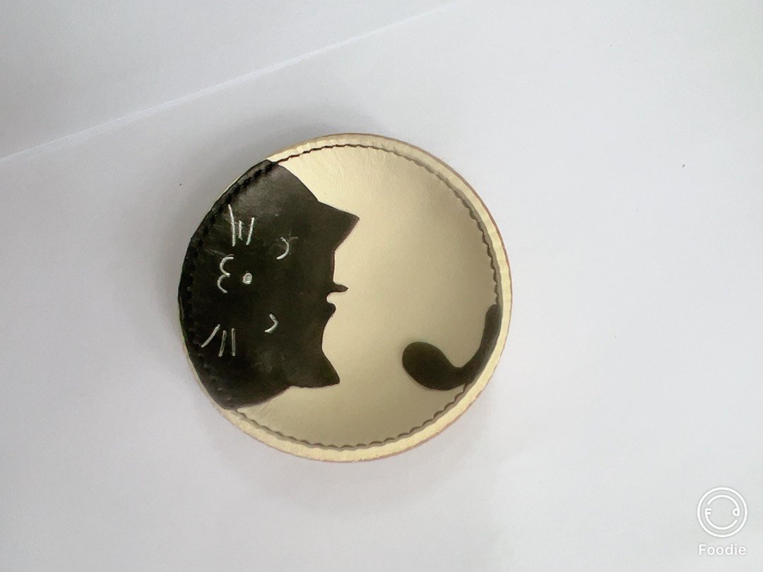 黑猫宅急便饰品盘 / 皮革 - 其他 - 真皮 黑色