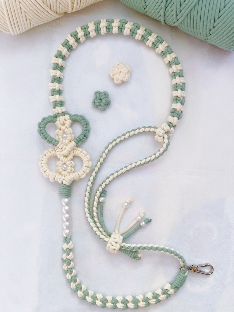 【可定制】甜心手机挂绳 - 挂绳/吊绳 - 棉．麻 