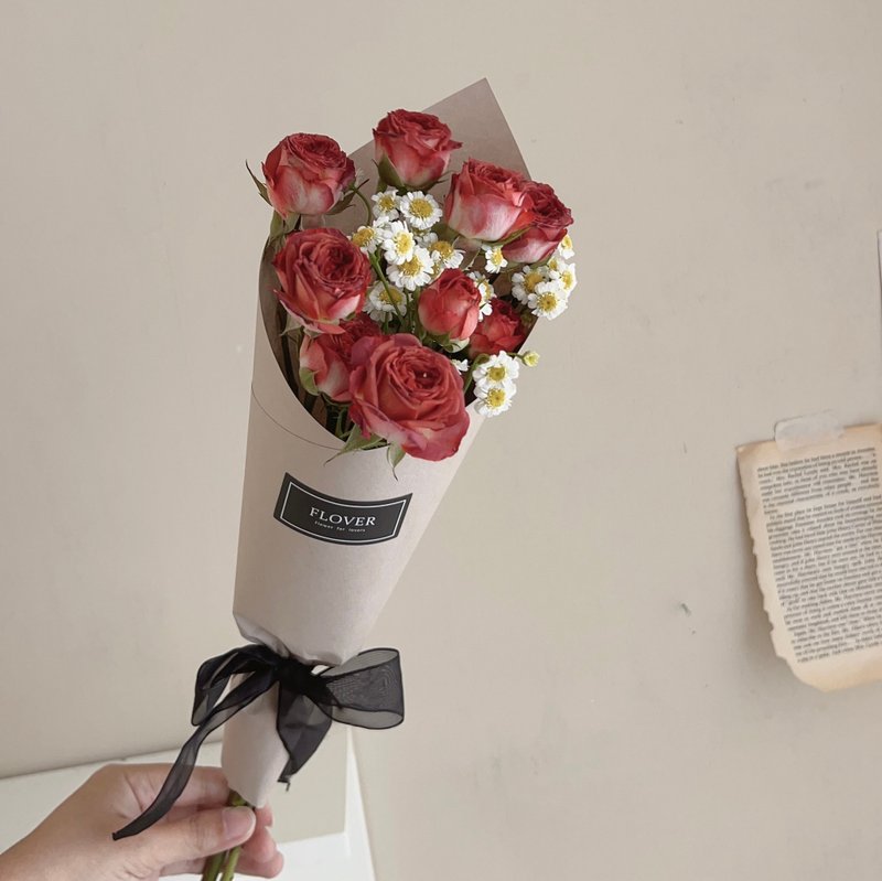 巧克力泡泡玫瑰鲜花束 - 摆饰 - 植物．花 