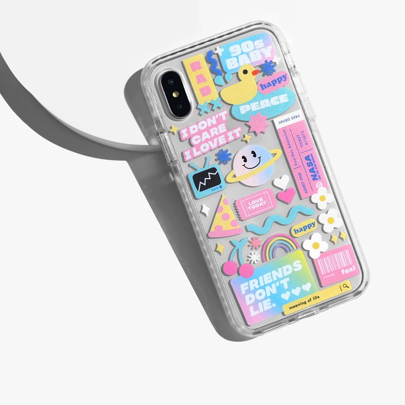 FEXI 保护壳 / Cool Kids 粉红色。 - 手机壳/手机套 - 硅胶 