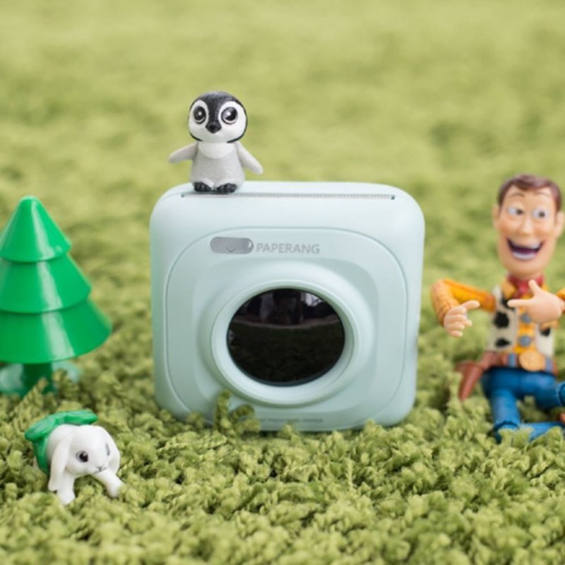 【情人好礼】PAPERANG 口袋打印小精灵-喵喵机 (闺蜜粉/冰淇绿) - 其他 - 其他材质 多色