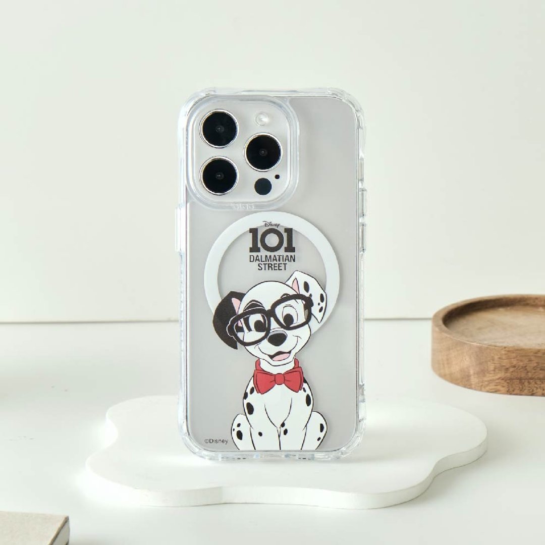 Disney Cats And Dogs-101忠狗款小斑抗黄防摔MagSafe iPhone手机 - 手机壳/手机套 - 塑料 多色