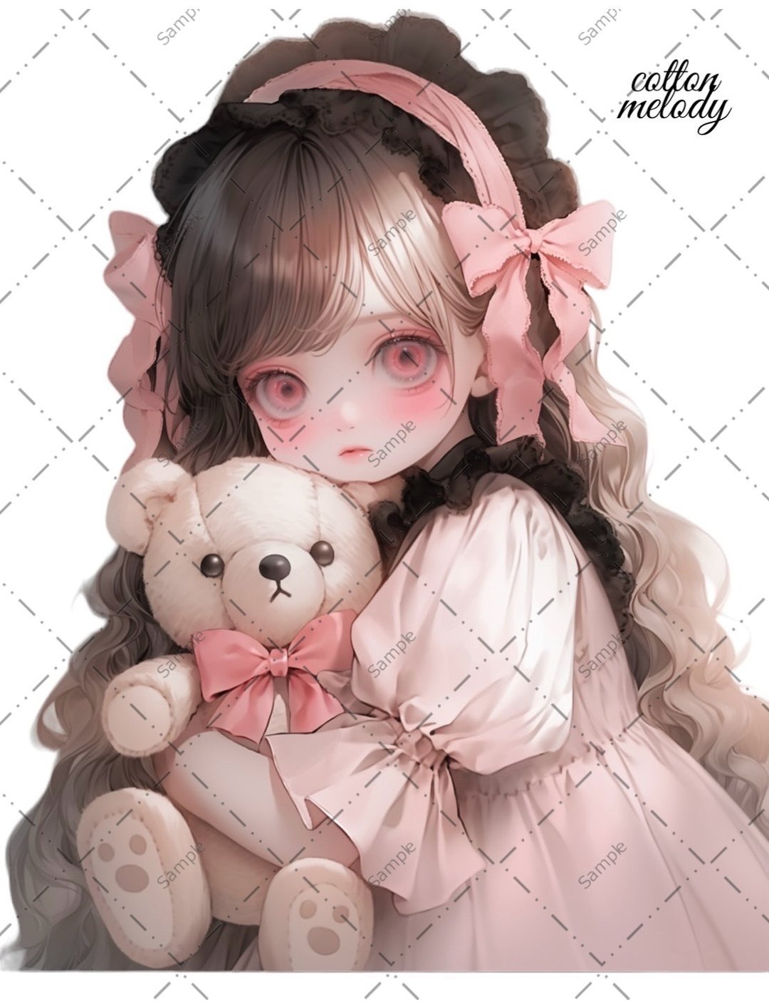 original sticker no.399 人物贴纸 原创贴纸 人物贴纸 女孩贴纸 原创人物贴纸 - 贴纸 - 纸 
