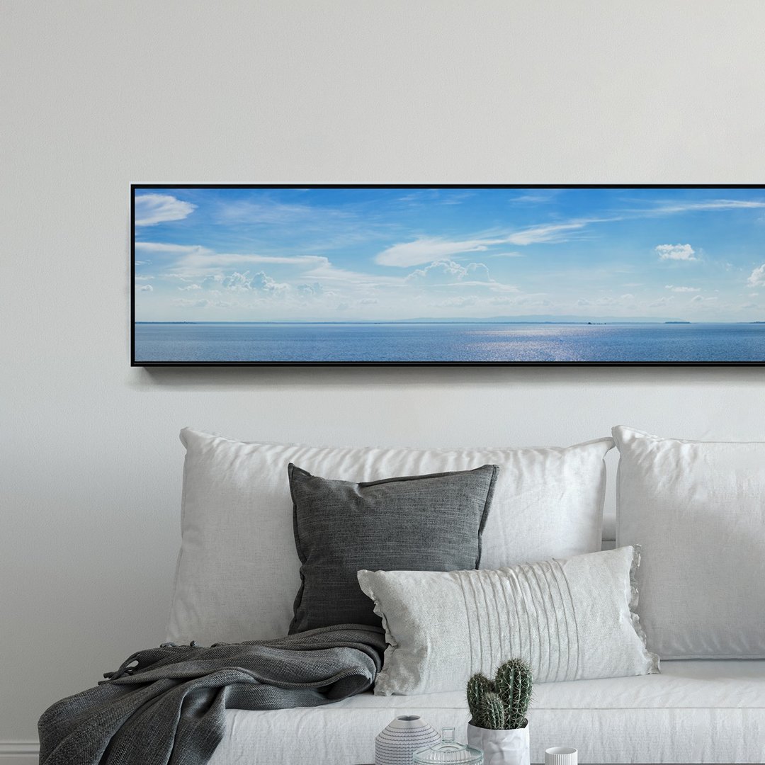 云淡风轻-卧房挂画/客厅/民宿挂画/居家装饰/床头画/海洋/夏日 - 海报/装饰画/版画 - 棉．麻 多色