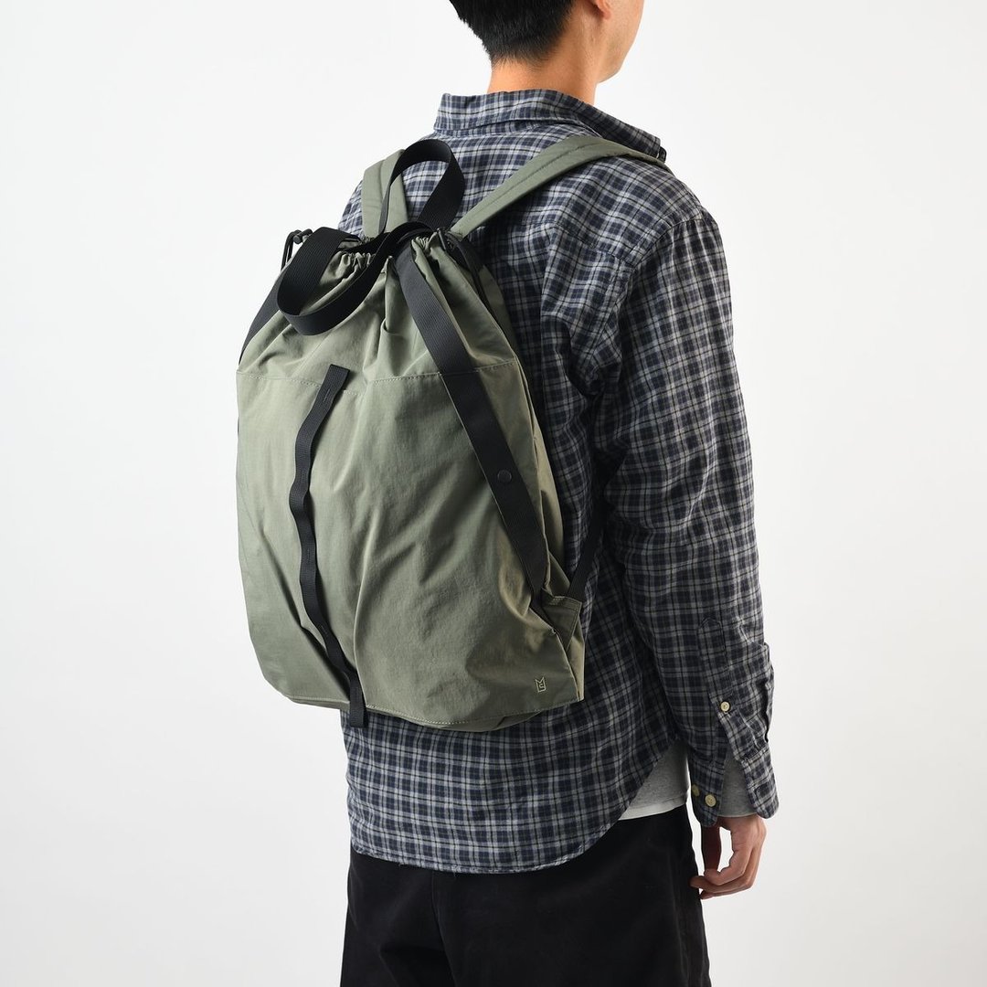 MILESTO UTILITY 可折叠 2 用背包 MLS965 - 后背包/双肩包 - 防水材质 