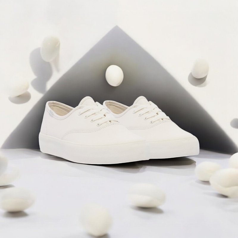 Keds Champion GN宽楦舒适真皮休闲小白鞋9241W110101(WH67979) - 女款休闲鞋 - 其他材质 