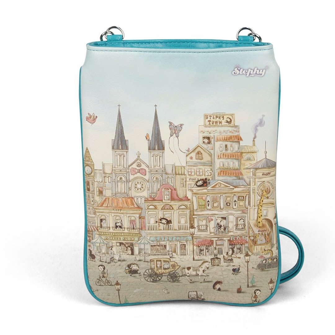 stephy 手绘设计小小旅行家平板电脑包 iPad 包/斜挎包 SB099-CD - 电脑包 - 环保材料 