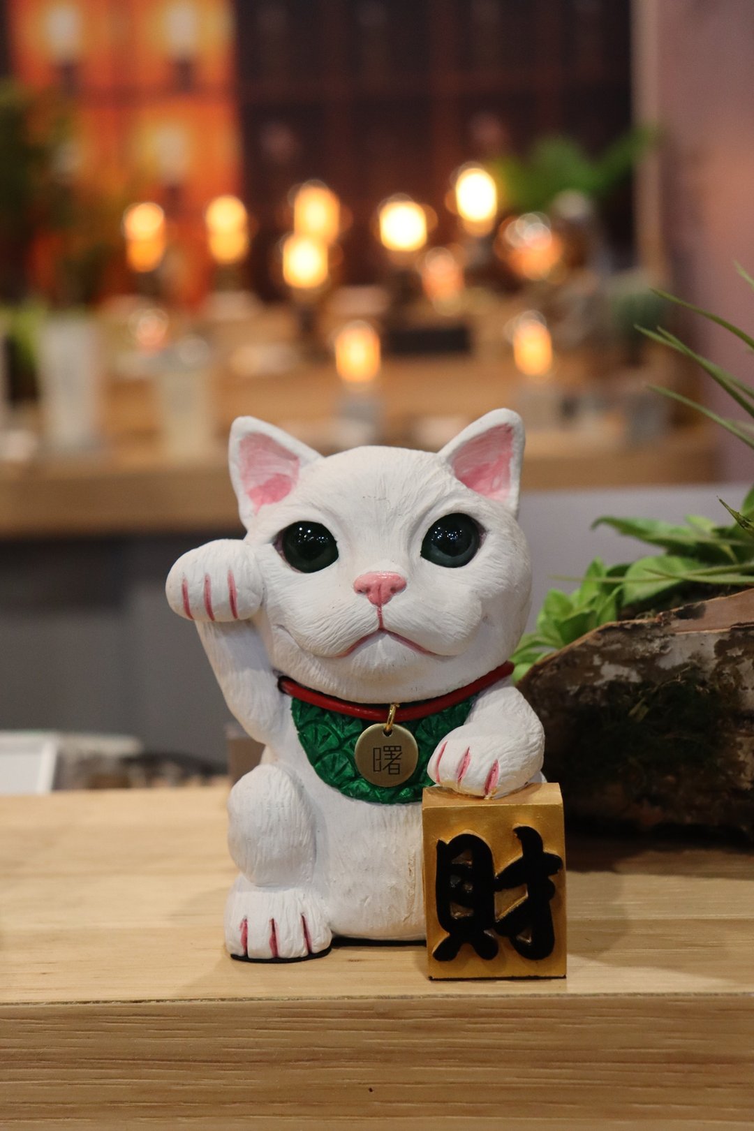 曙MUSE 彩色招财猫摆饰  办公室 扩香石 手作 创意 摆饰 - 其他 - 水泥 多色
