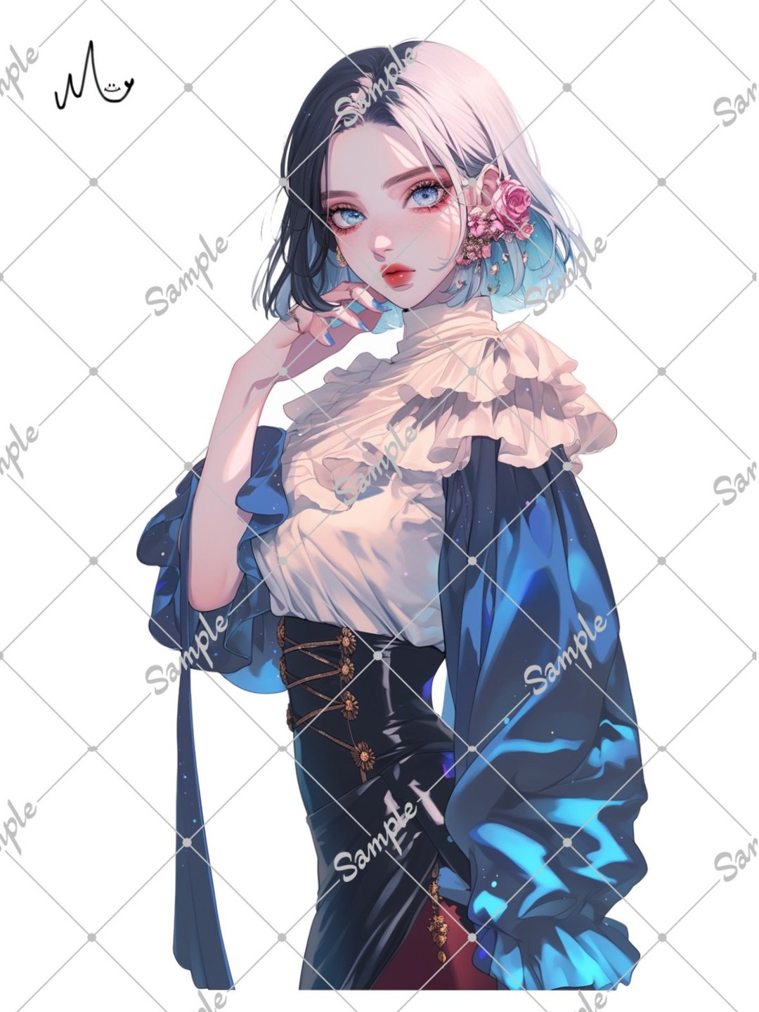 原创人物贴纸 - 贴纸 - 纸 