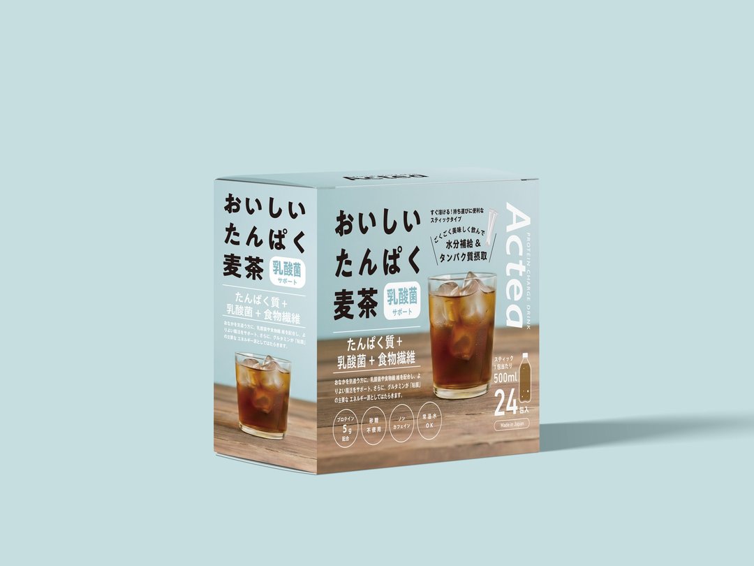 Actea 粉末麦茶 含蛋白质与菊糖配方 - 健康/养生 - 其他材质 蓝色