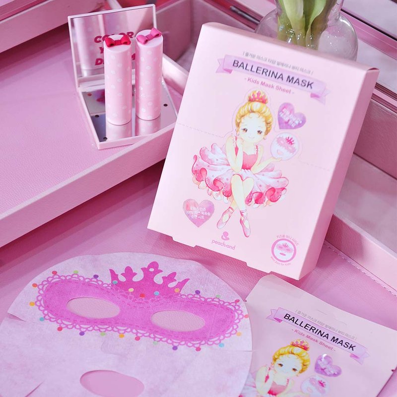 【peachand】芭蕾舞公主 儿童保湿面膜(10片装) - 面膜/冻膜 - 其他材质 