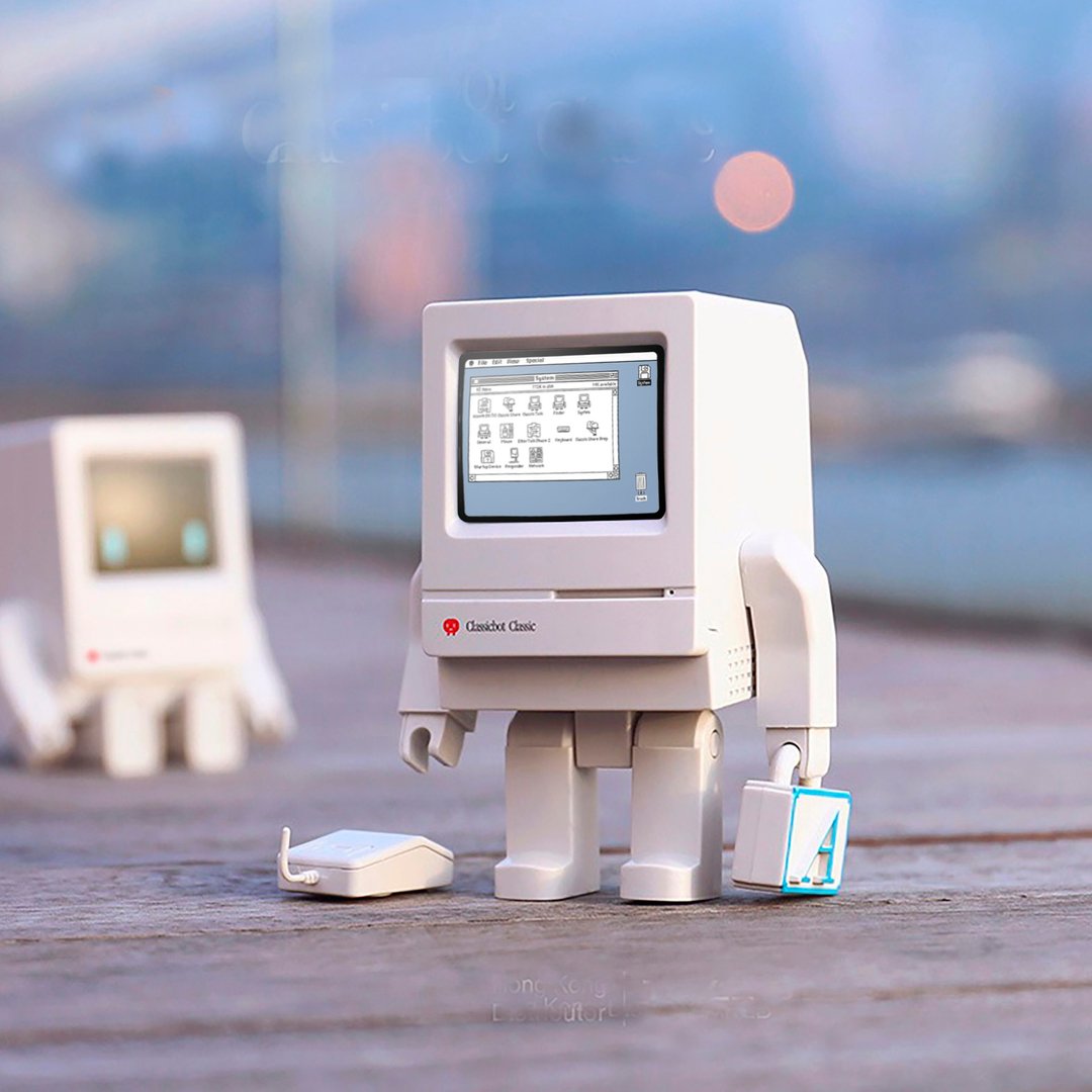 Classicbot OS 2.0     全新Augmented Reality扩增实境 玩法 - 摆饰 - 塑料 白色