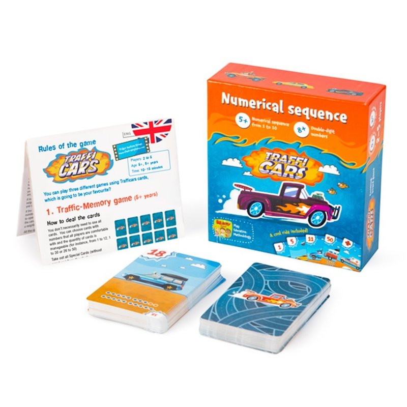 【圣诞礼盒】The Brainy Band  - 接车龙 - 俄罗斯儿童桌游 - 玩具/玩偶 - 纸 蓝色