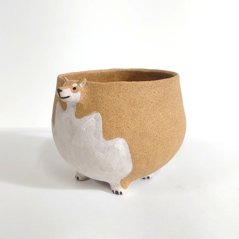 赤柴杯杯 - 其他杯子 - 陶 橘色