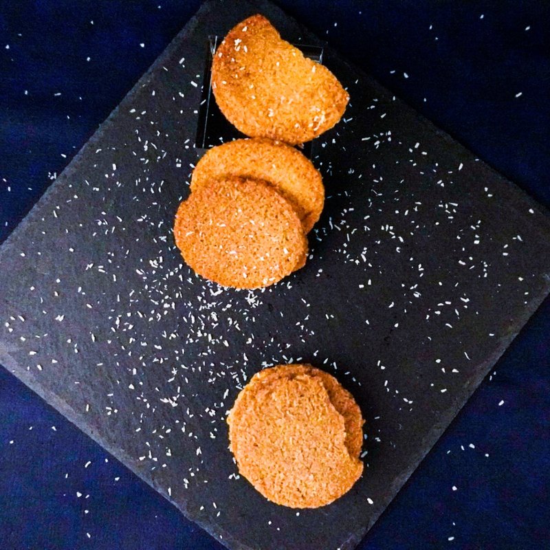 原生本铺-健身甜点,无面粉爆量椰子酥饼,能量饼干,健身减脂 - 手工饼干 - 其他材质 