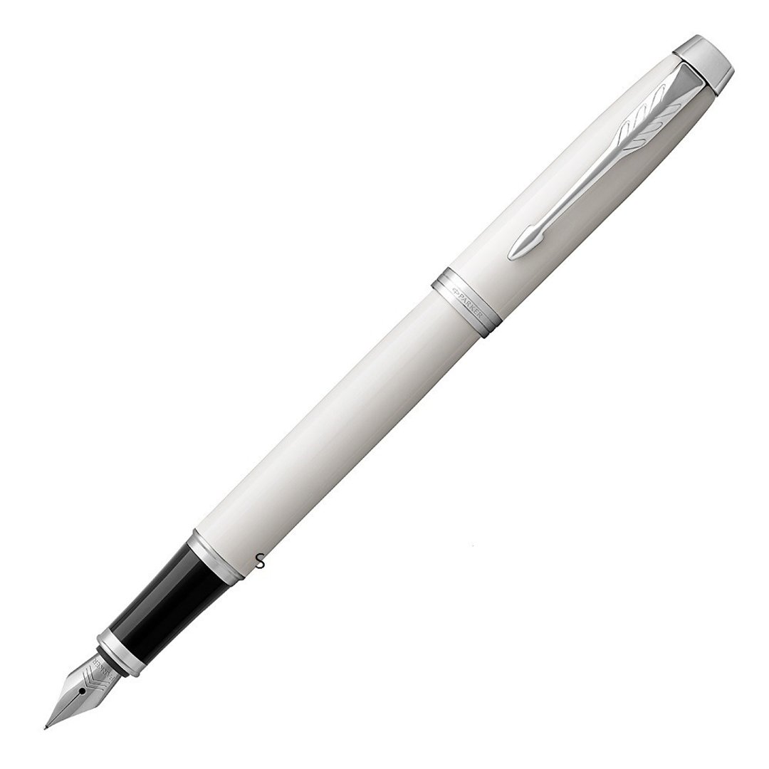 PARKER 新经典系列 钢笔 白杆白夹 - 钢笔 - 其他金属 白色