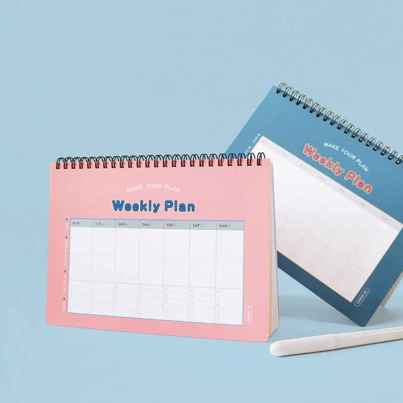 Ching Ching X 简单生活系列 CM-2586 25K自填式周计划 - 笔记本/手帐 - 纸 