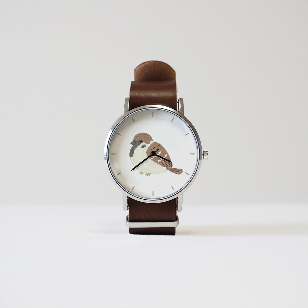 Sparrow watch - 女表 - 其他金属 咖啡色