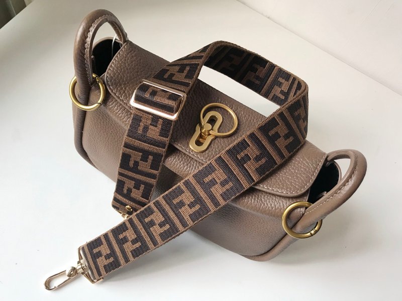 手作 棉织背带 背包背带 宽背带 可以调整 可以替换 星星背带 - 侧背包/斜挎包 - 棉．麻 咖啡色