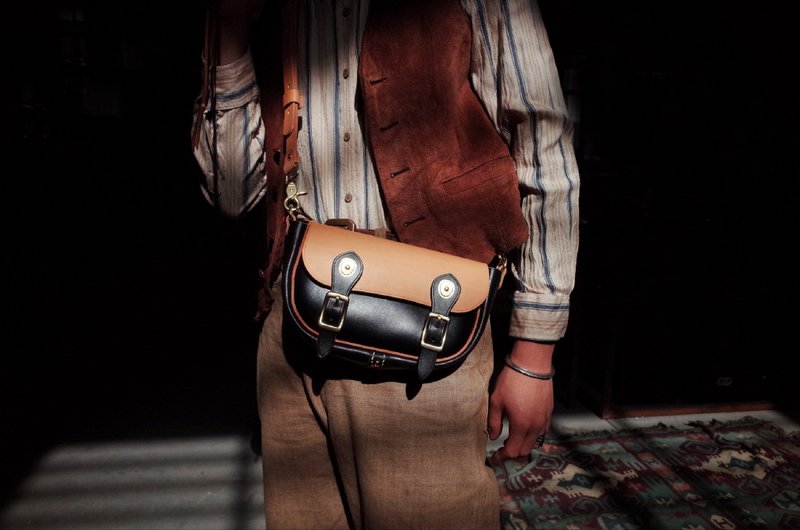 美国HORWEEN霍尔文 油蜡牛皮邮差包 马鞍包 - 手提包/手提袋 - 真皮 多色