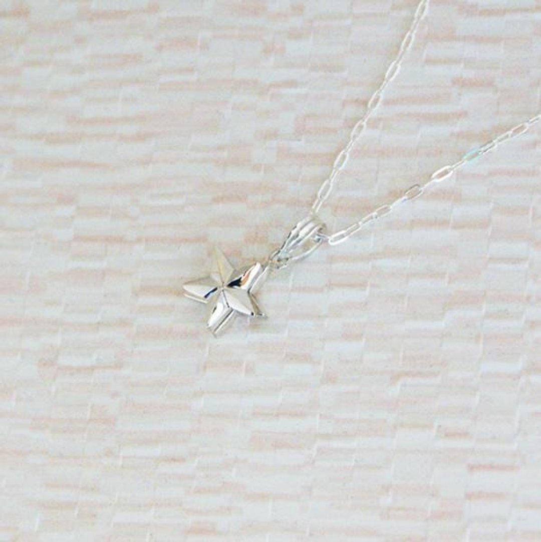Rotating meteor pendant - 项链 - 其他金属 银色
