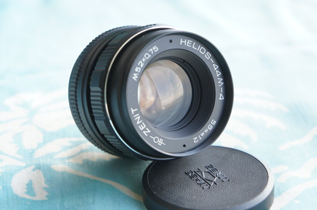 HELIOS-44M-4 F2 58mm 镜头 适用于 M42 ZENIT PENTAX CANON NIKON - 相机 - 其他材质 