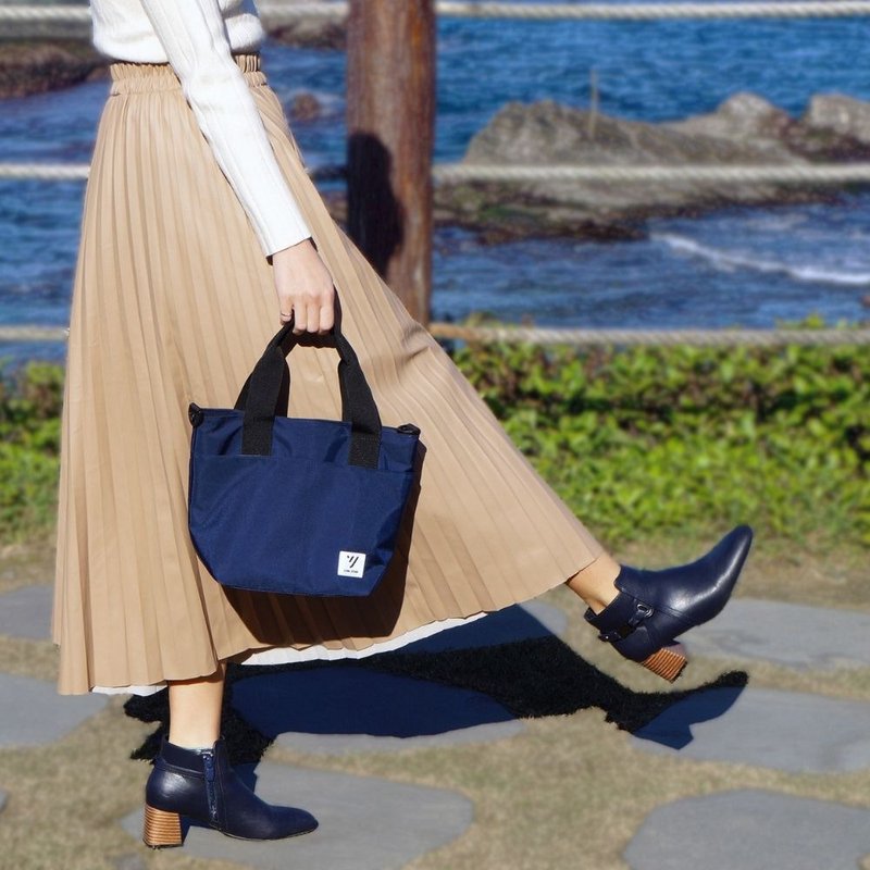 【快速出货】YUNJOIN TWILL-轻量手提侧肩包 波士顿包 - 手提包/手提袋 - 尼龙 黑色