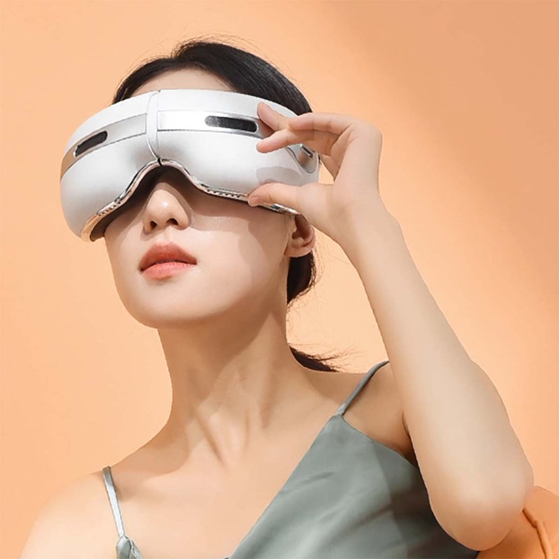 【免运】眼部按摩仪气压护眼仪眼睛冷热敷眼部按摩器 ROTAI/荣泰 - 枕头/抱枕 - 其他材质 白色