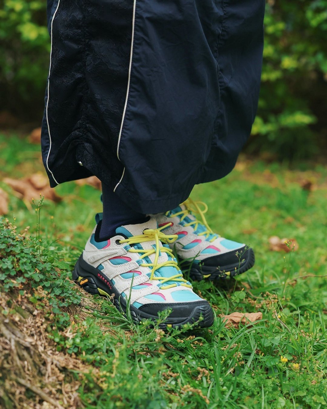 MERRELL MOAB 3 VISTA 经典登山健行鞋 女鞋 - 湖水绿色 - 女款运动鞋/球鞋 - 其他材质 