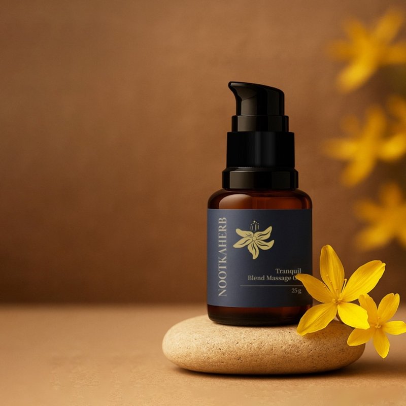 【Nootkaherb】森夜舒眠按摩油-暮夜木25g(香氛舒缓放松/按摩) - 身体护肤/按摩油 - 其他材质 