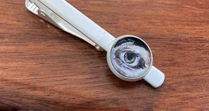 open your eyes 概念式 领带夹 Tie Clips - 领带/领带夹 - 其他金属 银色