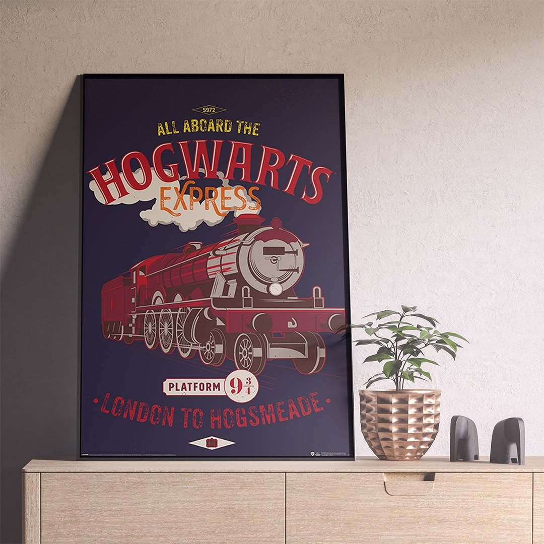 【哈利波特】霍格华兹特快车宣传海报/HOGWARTS/HARRY POTTER - 海报/装饰画/版画 - 纸 多色