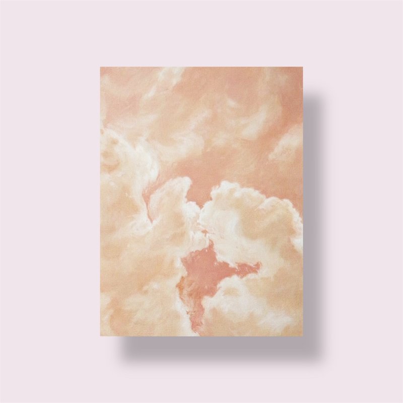 粉肤色天空 - 海报/装饰画/版画 - 纸 