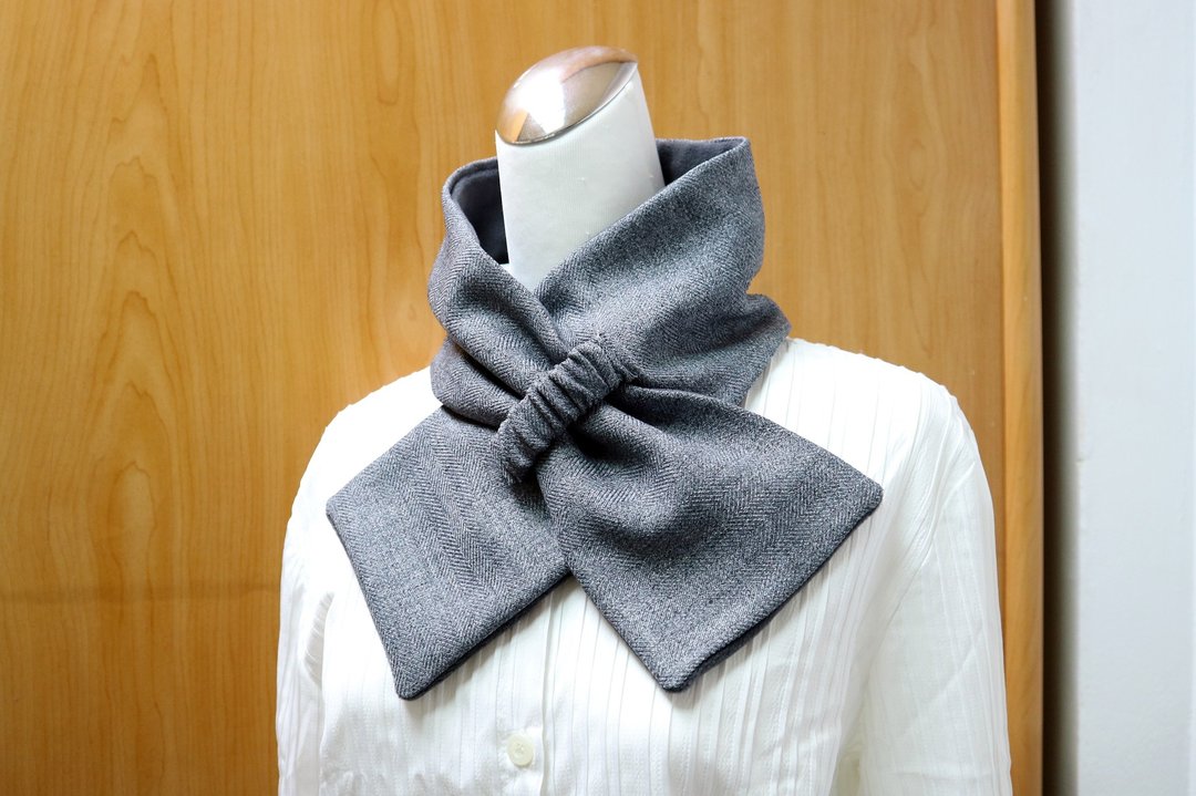 可调式短围巾.scarf 保暖围脖 双面双色 大人.小孩均适用 - 围巾/披肩 - 其他材质 
