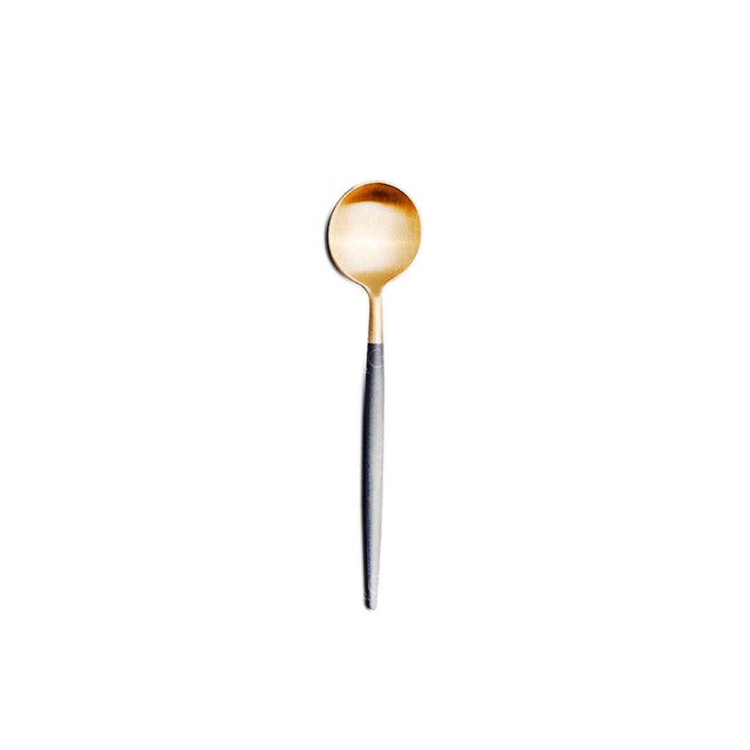 葡萄牙 Cutipol  GOA 灰金 12.5CM 咖啡匙 - 餐刀/叉/匙组合 - 不锈钢 灰色