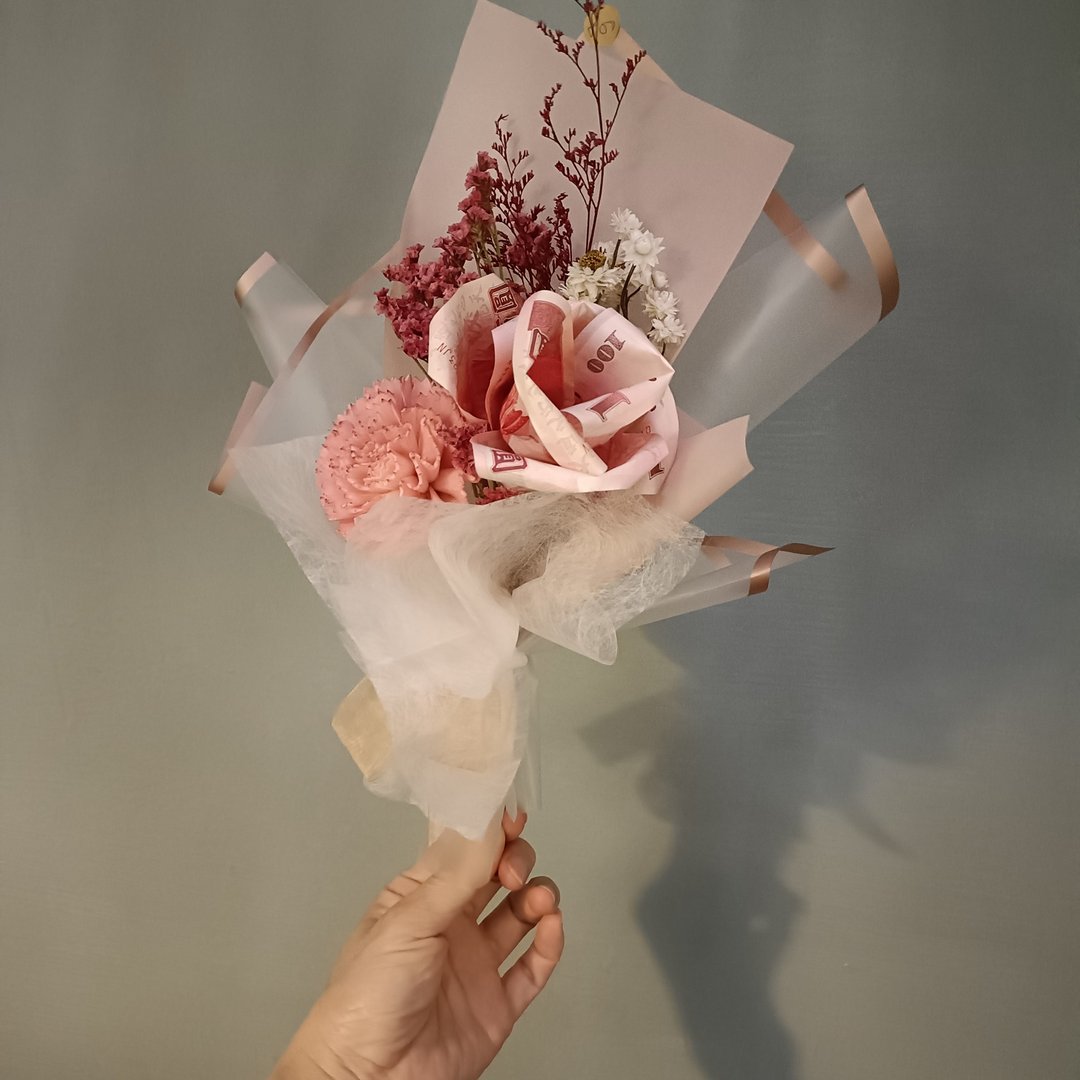 有钱花 花束 - 干燥花/捧花 - 纸 