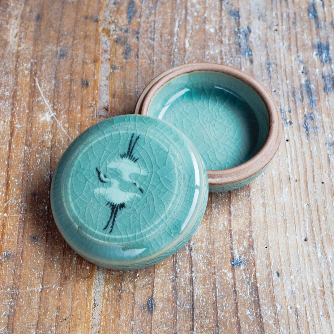Celadon casket - 摆饰 - 陶 